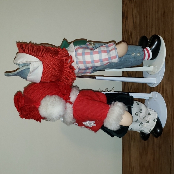 Vintage Large Porcelain Ragedy Ann and Andy Dolls - Picture 10 of 10